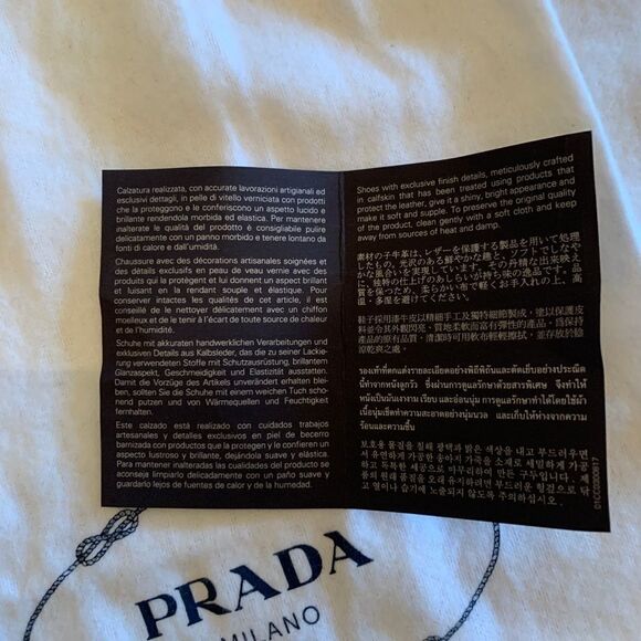 AUTH PRADA heels Patent Leather sz 37.5 - Picture 12 of 13